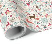 Kerstmis Cadeaupapier (Rol Hoek)
