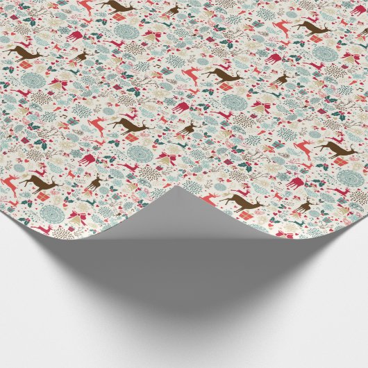 Kerstmis Cadeaupapier (Hoek)