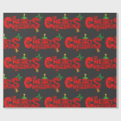 Kerstmis Cadeaupapier (Vlak)