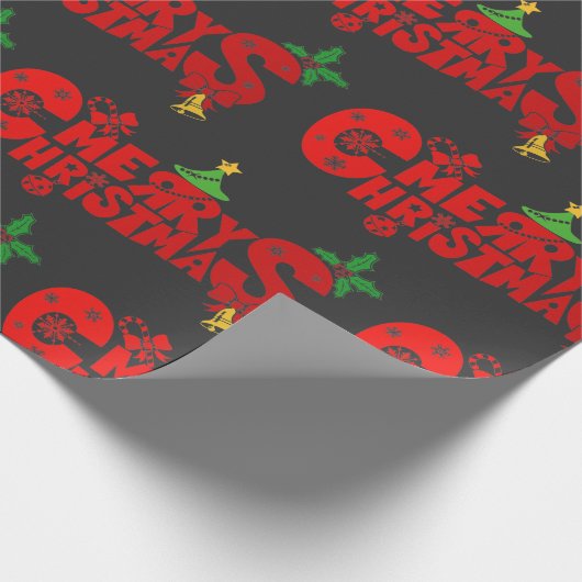 Kerstmis Cadeaupapier (Hoek)