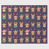 Kerstmis Cadeaupapier (Vlak)