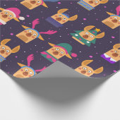 Kerstmis Cadeaupapier (Hoek)