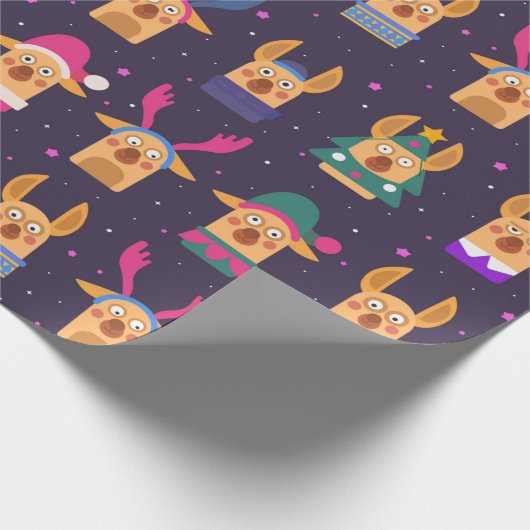 Kerstmis Cadeaupapier (Hoek)