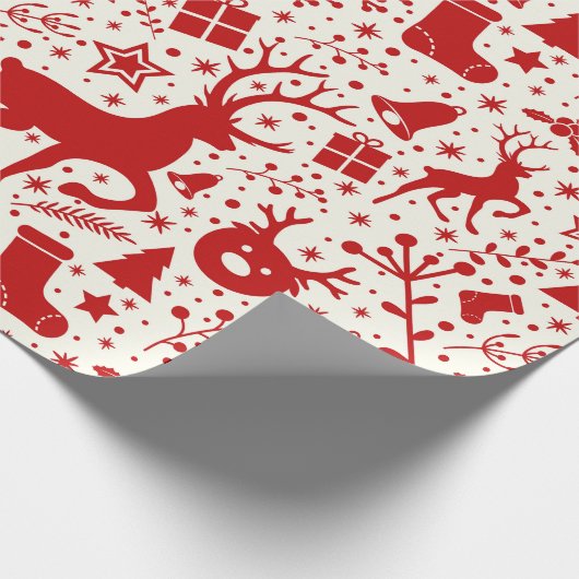 Kerstmis Cadeaupapier (Hoek)