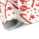 Kerstmis Cadeaupapier (Rol Hoek)