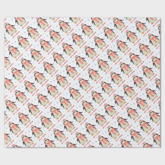 Kerstmis Cadeaupapier (Vlak)