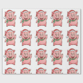 Kerstmis Cadeaupapier (Vlak)
