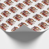 Kerstmis cadeaupapier (Hoek)