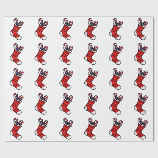 Kerstmis Cadeaupapier (Vlak)