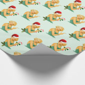  kerstmis cadeaupapier (Hoek)