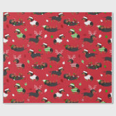 Kerstmis Cadeaupapier (Vlak)