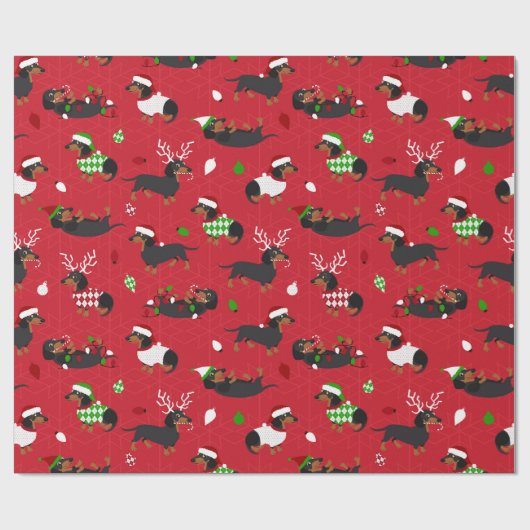 Kerstmis Cadeaupapier (Vlak)