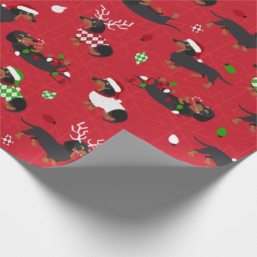 Kerstmis Cadeaupapier (Hoek)