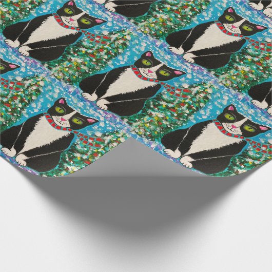 kerstmis cadeaupapier (Hoek)