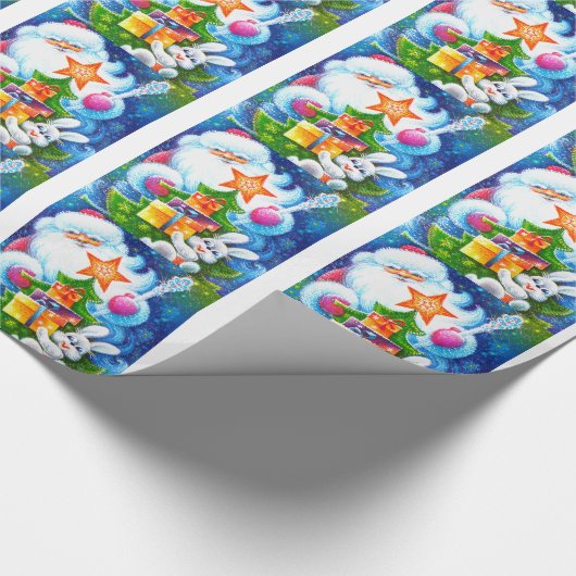 Kerstmis Cadeaupapier (Hoek)