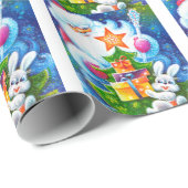 Kerstmis Cadeaupapier (Rol Hoek)