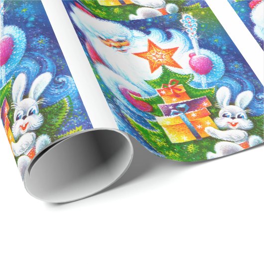 Kerstmis Cadeaupapier (Rol Hoek)