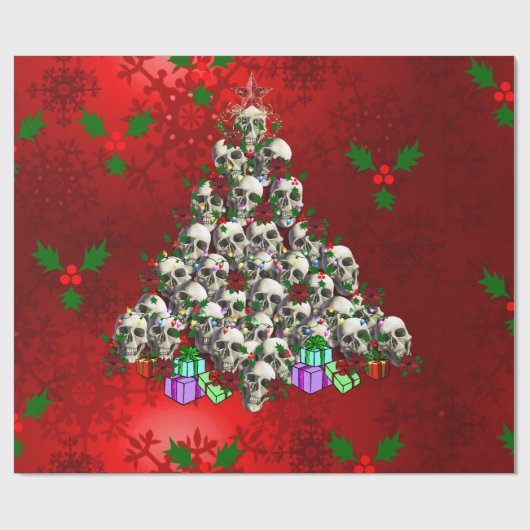 Kerstmis Cadeaupapier (Vlak)