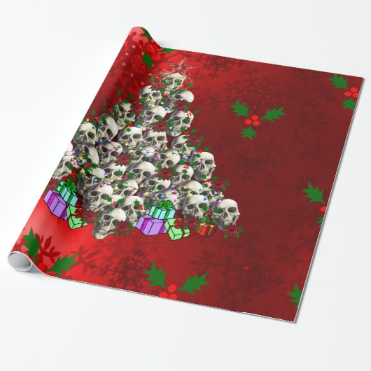 Kerstmis Cadeaupapier (Uitgerold)