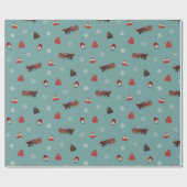 Kerstmis Cadeaupapier (Vlak)