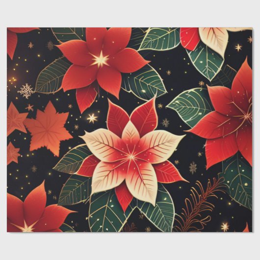 Kerstmis Cadeaupapier (Vlak)