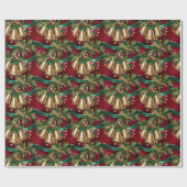 Kerstmis Cadeaupapier (Vlak)