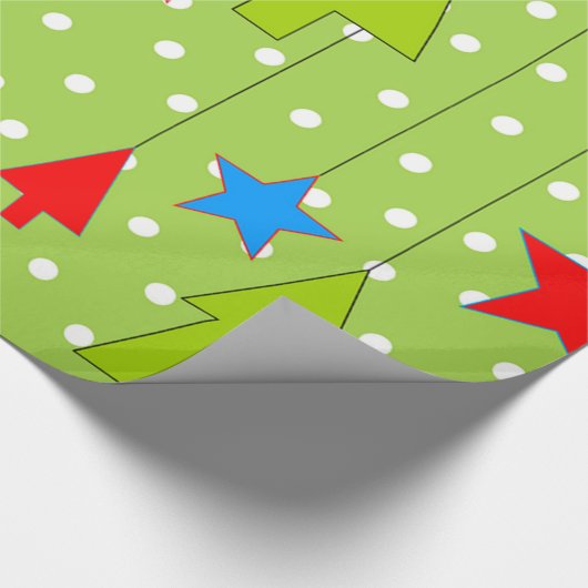 Kerstmis Cadeaupapier (Hoek)