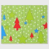 Kerstmis Cadeaupapier (Vlak)