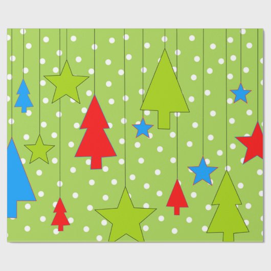 Kerstmis Cadeaupapier (Vlak)