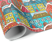 Kerstmis Cadeaupapier (Rol Hoek)