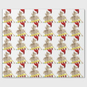 kerstmis cadeaupapier (Vlak)