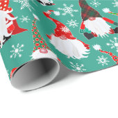 Kerstmis Cadeaupapier (Rol Hoek)