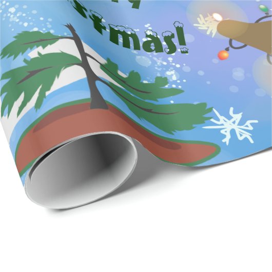 Kerstmis Cadeaupapier (Rol Hoek)