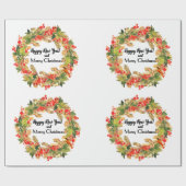 Kerstmis Cadeaupapier (Vlak)