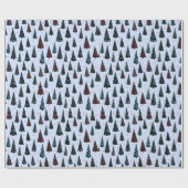 Kerstmis Cadeaupapier (Vlak)