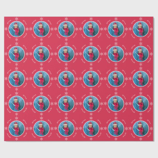 Kerstmis Cadeaupapier (Vlak)