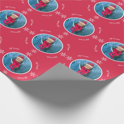 Kerstmis Cadeaupapier (Hoek)