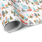 Kerstmis Cadeaupapier (Rol Hoek)