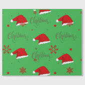 Kerstmis Cadeaupapier (Vlak)