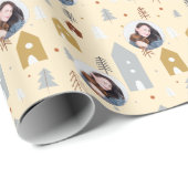 Kerstmis Cadeaupapier (Rol Hoek)