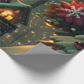 Kerstmis Cadeaupapier (Hoek)