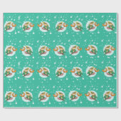 Kerstmis Cadeaupapier (Vlak)