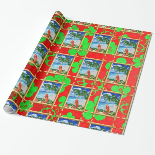 Kerstmis Cadeaupapier (Uitgerold)
