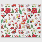 Kerstmis Cadeaupapier (Vlak)