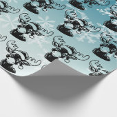 Kerstmis Cadeaupapier (Hoek)