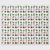 Kerstmis Cadeaupapier (Vlak)