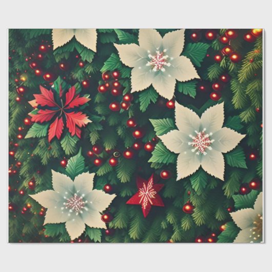 Kerstmis Cadeaupapier (Vlak)