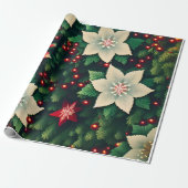 Kerstmis Cadeaupapier (Uitgerold)