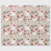 Kerstmis Cadeaupapier (Vlak)