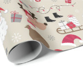 Kerstmis Cadeaupapier (Rol Hoek)